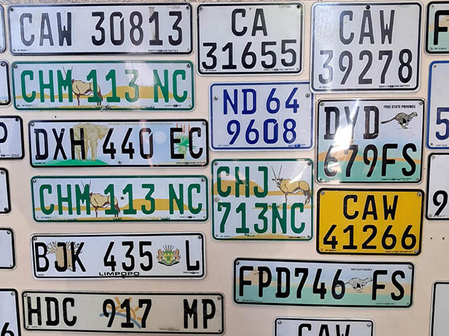 Smitties Number Plates 3