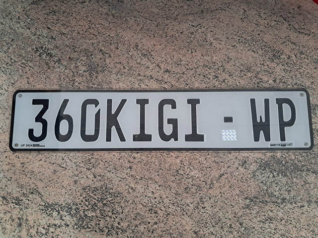 Smitties Number Plates 4